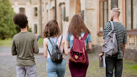 Getty Some researchers have found that young adults have advantages over children when it comes to language learning (Credit: Getty)