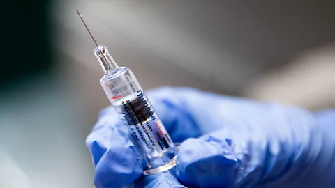 Getty Images Scientists are exploring new forms of immunisation, including a "universal vaccine" that could protect against many different flu strains (Credit: Getty Images)