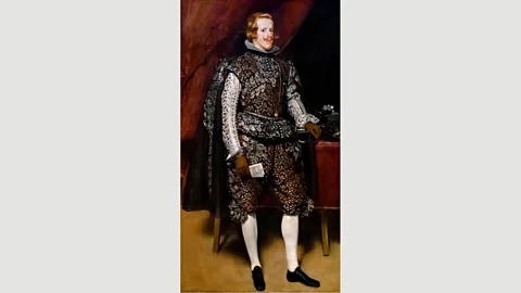 Alamy Diego Velázquez expressed his admiration for his patron by painting him in silver for the Portrait of King Philip IV of Spain in Brown and Silver (circa 1631-32) (Credit: Alamy)