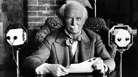 War time Prime Minister David Lloyd George