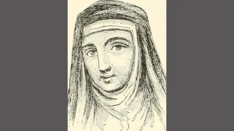 University of California Libraries In the 15th Century, English prioress Juliana Berners published a glossary of collective animal nouns in The Book of St Albans (Credit: University of California Libraries)