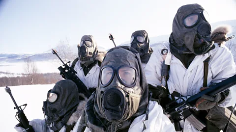 Getty Images Nato troops conduct a staged military exercise in Norway in 1984 (Credit: Getty Images)