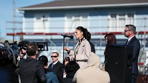 Getty Images During the 2017 election, then-opposition leader Jacinda Ardern made affordable housing a central part of her policy platform (Credit: Getty Images)