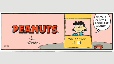 Peanuts Worldwide Detail of Peanuts 29.09.1996 (Credit: Peanuts Worldwide)