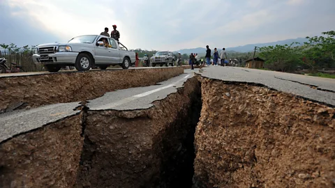 Getty Images Earthquake aftershocks can be accurately predicted using AI (Credit: Getty Images)