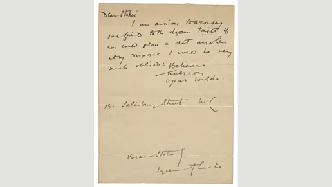 Pedro Corrêa do Lago collection Corrêa do Lago’s collection includes a letter from Oscar Wilde asking a favour of Bram Stoker, the new husband of his first sweetheart