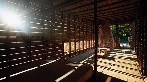 Lukas Casagrande The Chen House allows cool breezes and daylight inside (Credit: Lukas Casagrande)