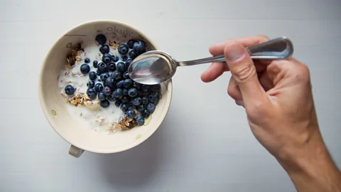 Getty Because many cereals are fortified with vitamins, breakfast-eaters often take in more nutrients… but also more sugar (Credit: Getty)