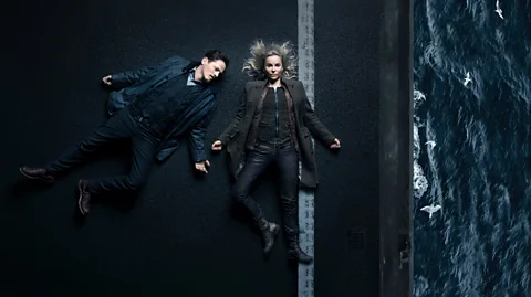 Filmlance, part of the Endemol Shine Group, and Nimbus Films Tourism groups now use the slogan ‘one trip – two countries’ indicating The Bridge series has had an impact (Credit: Filmlance, part of the Endemol Shine Group and Nimbus Films)