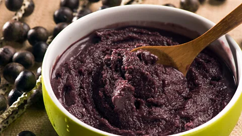 Pulsar Imagens/Alamy Açaí pulp is lauded for its anti-ageing and energising properties (Credit: Pulsar Imagens/Alamy)