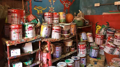 Eliot Stein Rainbow Village is preserved as a public park (Credit: Eliot Stein)