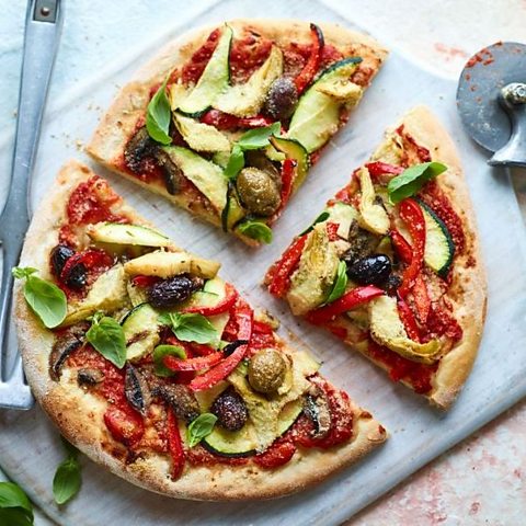 Vegan pizza