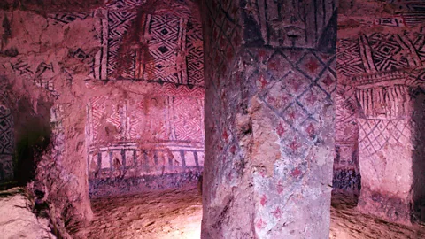 Christopher P Baker Tierradentro’s 162 underground tombs were carved into solid volcanic bedrock centuries ago (Credit: Christopher P Baker)