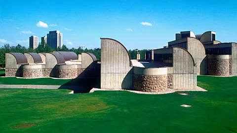 Alamy Pahlavi commissioned her cousin, the architect Kamran Diba, to design TMoCA on a former military parade ground (Credit: Alamy)