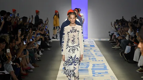 Aesthetics meet ethics in brands such as Osklen, seen here at Sao Paulo Fashion Week (Getty Images)