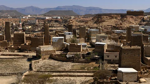 ERIC LAFFORGUE/Alamy ‘Asir province’s mud and stone buildings are similar to those seen in Yemeni cities like Sana’a, demonstrating a common culture between the states (Credit: ERIC LAFFORGUE/Alamy)
