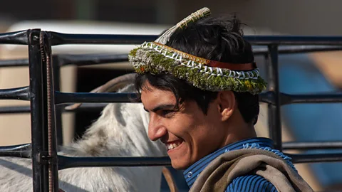 ERIC LAFFORGUE/Alamy Today, the Flower Men only return to their ancestral villages to build their businesses around the tourist economy (Credit: ERIC LAFFORGUE/Alamy)