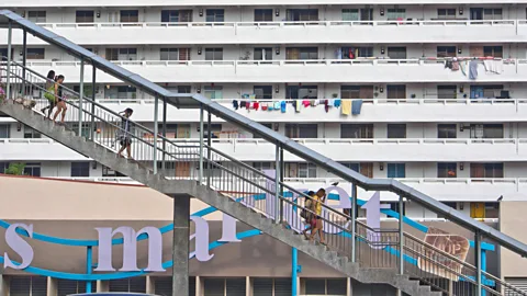 Alamy Singapore now has more than 1 million Housing Development Board (HDB) flats across 23 towns (Credit: Alamy)