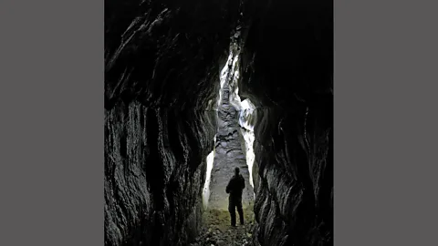 Hamish Fenton Richard Siberry of Black Donkey Brewery used yeast collected from inside Oweynagat cave to brew a new type of beer (Credit: Hamish Fenton)