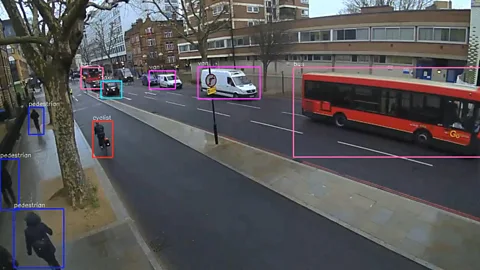 Vivacity Labs Smart cameras at junctions can automatically identify different road s, allowing the traffic management system to adapt according to their needs (Credit: Vivacity Labs)