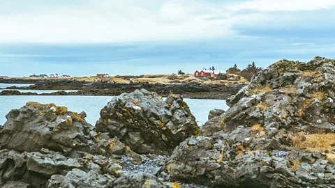 Ian Young It is believed that elves and huldufólk make their homes inside large rocks found mainly on beaches and lava fields (Credit: Ian Young)