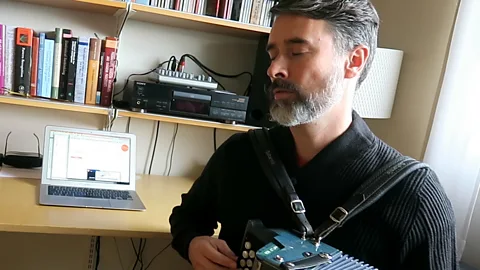 David Callahan, KTH Bob Sturm and his colleagues taught an artificial neural network to compose its own folk songs, some of which have now been professionally performed (Credit: David Callahan, KTH)