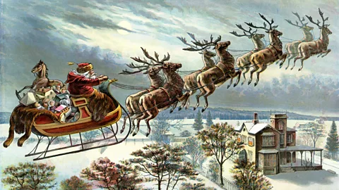 Alamy Since the Victorian era, many of us have envisioned the ideal Christmas as a snowy one (Credit: Alamy)