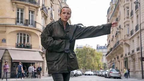 BBC America Jodie Comer returns as assassin Villanelle in Killing Eve (Credit: BBC America)