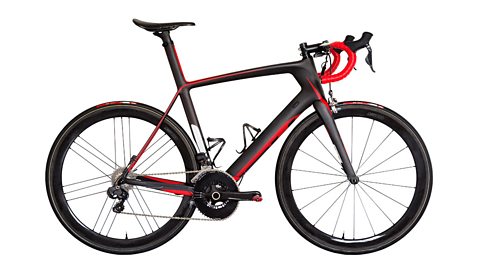 A high-performance bicycle.