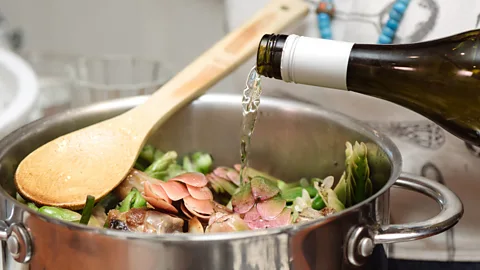 Jurie Senekal The earthy taste of waterblommetjies are offset by the subtle flavours of white wine (Credit: Jurie Senekal)