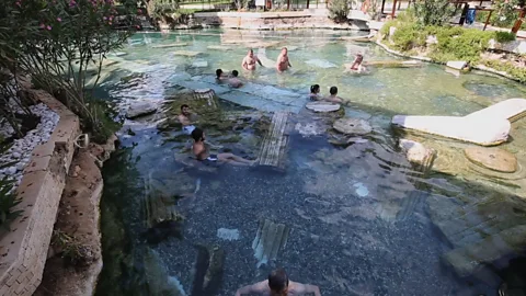 Nori Jemil Pamukkale's springs are said to heal skin and rejuvenate tired bodies (Credit: Nori Jemil)