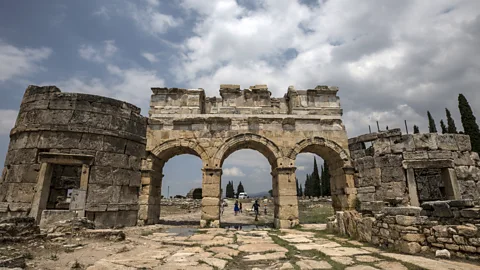 Nori Jemil As the number of visitors to Pamukkale grew, so did the damage to the area (Credit: Nori Jemil)