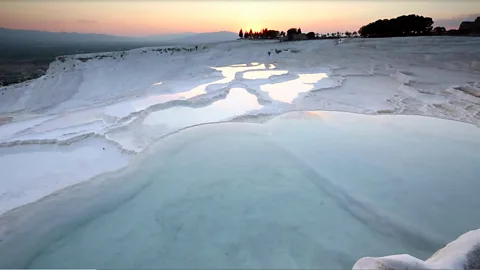Nori Jemil Photos of Pamukkale’s glistening white-rock thermal pools soon went viral (Credit: Nori Jemil)