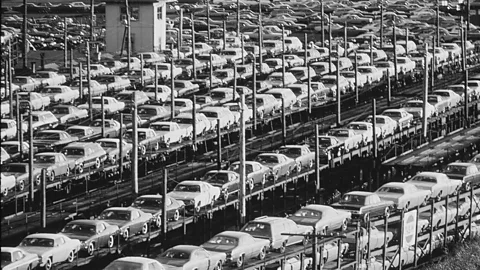 US National Archives, from Motown: The Sound of Young America, Thames & Hudson Gordy’s ‘production line’ approach was influenced by his time working in the automobile factories of Detroit