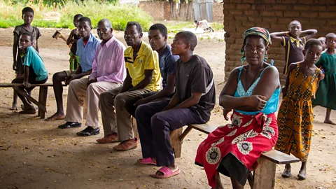 Sibylle Grunze In order to manage phosphorus sustainably, one has to consider the whole system, including local farmers like these in Ndindi village (Credit: Sibylle Grunze)