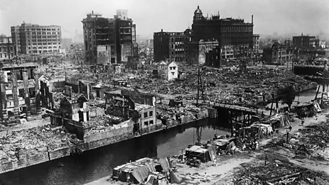 Getty Images The Great Kanto Earthquake of 1923 (Credit: Getty Images)