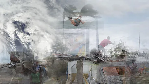 Maja Petric The way the images blend into one another can create surreal narratives about climate change (Credit: Maja Petric)