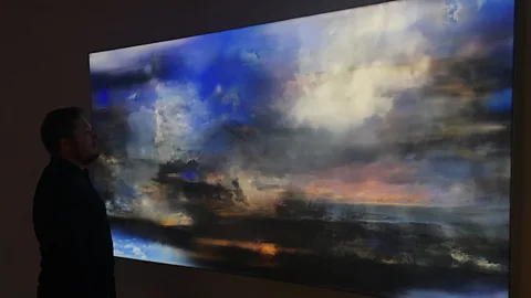 Maja Petric Artist Maja Petric and computer scientist Mihai Jalobeanu trained an AI algorithm to look for images that typified aspects of climate change (Credit: Maja Petric)