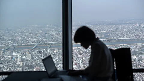 Getty Images Vanishing from your company with no explanation or formal resignation is now known as 'ghosting' - a term with similar connotations in the dating world (Credit: Getty Images)
