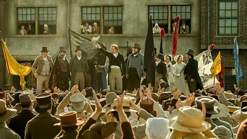 Amazon Studios Mike Leigh’s historical drama Peterloo centred on a political massacre in Britain in 1819 (Credit: Amazon Studios)