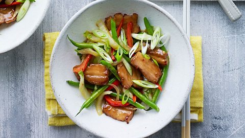 Sweet and sticky pork