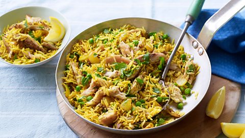 Mackerel pilau rice