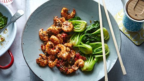 Firecracker prawns