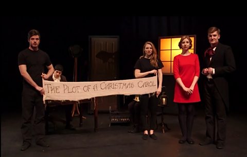 A Christmas Carol - plot summary.