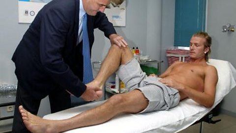 Stages of a football medical