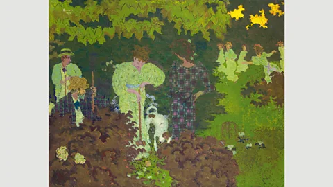Alamy The Croquet Game, 1892, is an early example of Bonnard’s innovative colour technique (Credit: Alamy)
