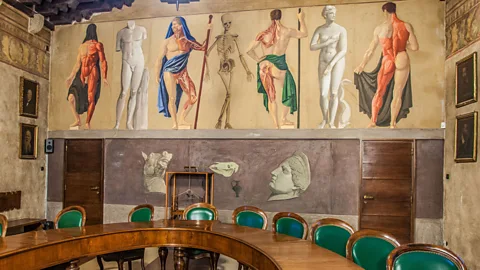 Rossi Thomson/Reproduced by concession of the University of Padua Many famous scientists passed through the University of Padua, including Galileo Galilei (Credit: Rossi Thomson/Reproduced by concession of the University of Padua)