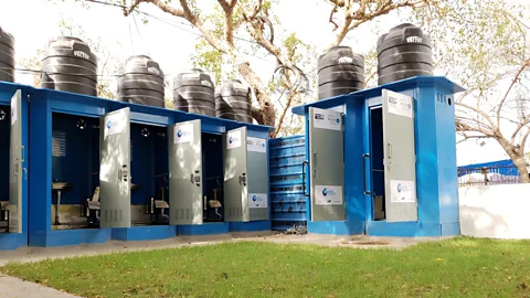 Garv Garv's new toilets is an attempt to deal with India's chronic shortage of public conveniences (Credit: Getty Images)