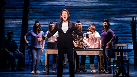 West End Production Photography The characters in Come From Away are based on real people – including Beverley Bass, American Airlines’ first female captain (Credit: West End Production Photography)