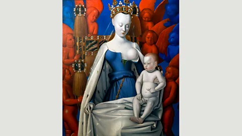 Royal Museum of Fine Arts Antwerp, Belgium Madonna surrounded by Seraphim and Cherubim, by Jean Fouquet, 1452 (Credit: Royal Museum of Fine Arts Antwerp, Belgium)